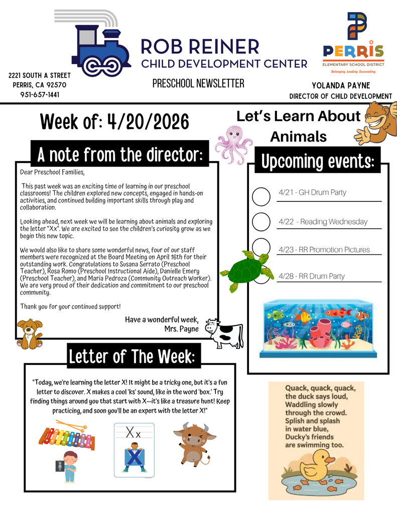 Preschool Newsletter