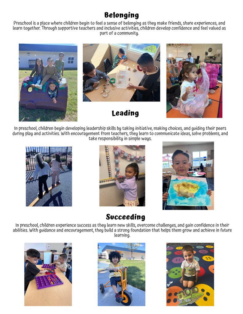 Preschool Newsletter