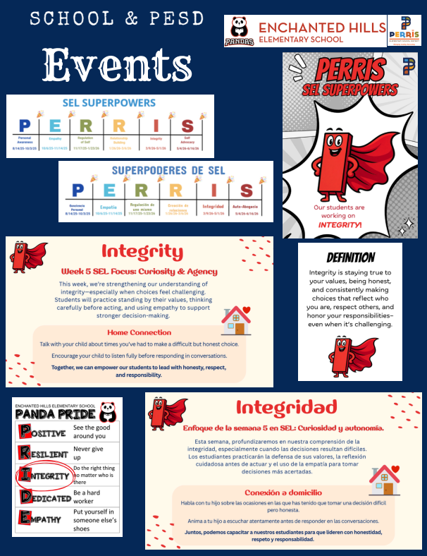 School Newsletter Page