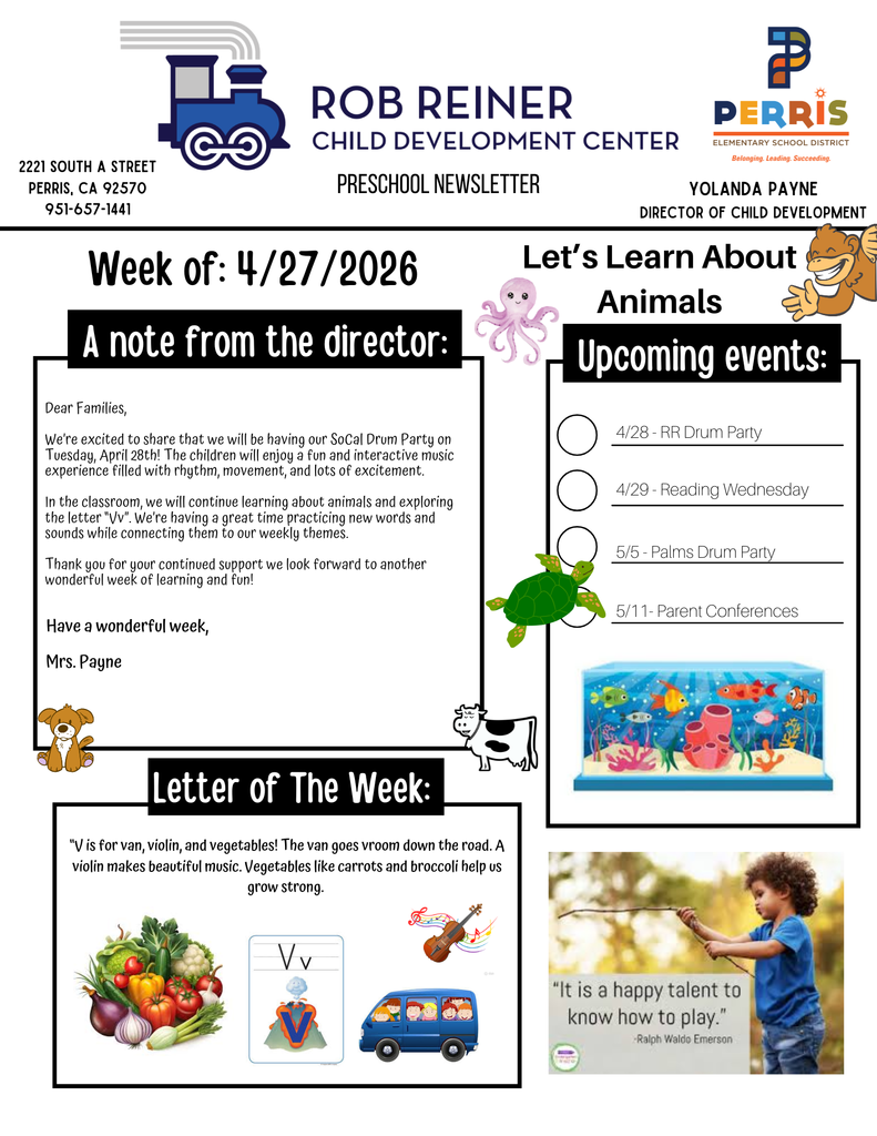 Preschool Newsletter