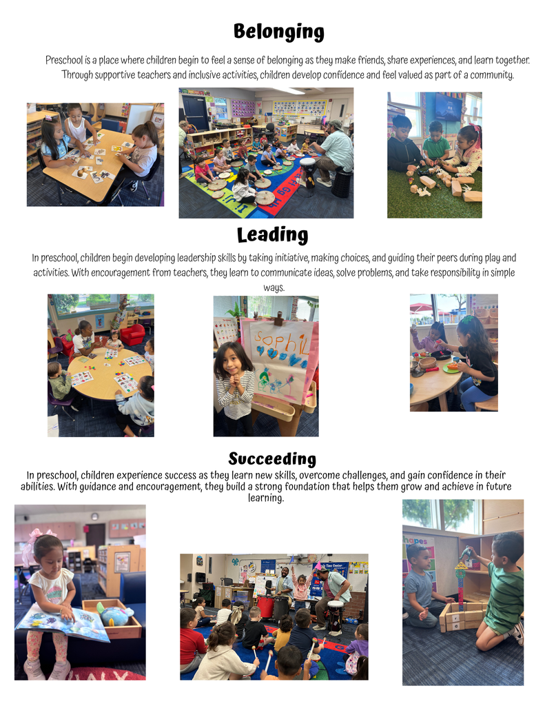 Preschool Newsletter