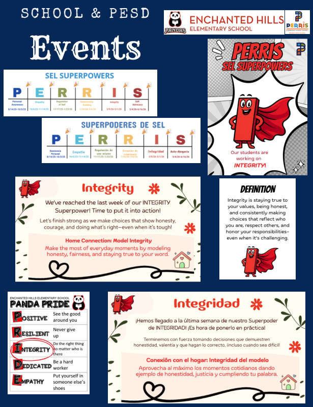 School Newsletter Page