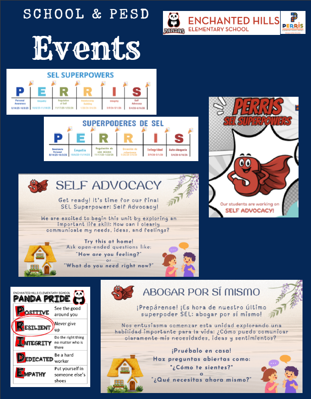 School Newsletter Page
