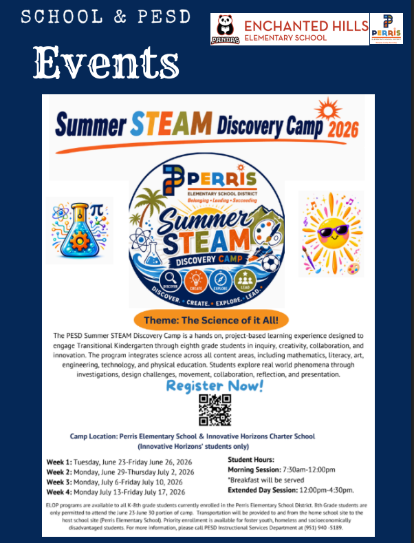 School Newsletter Page