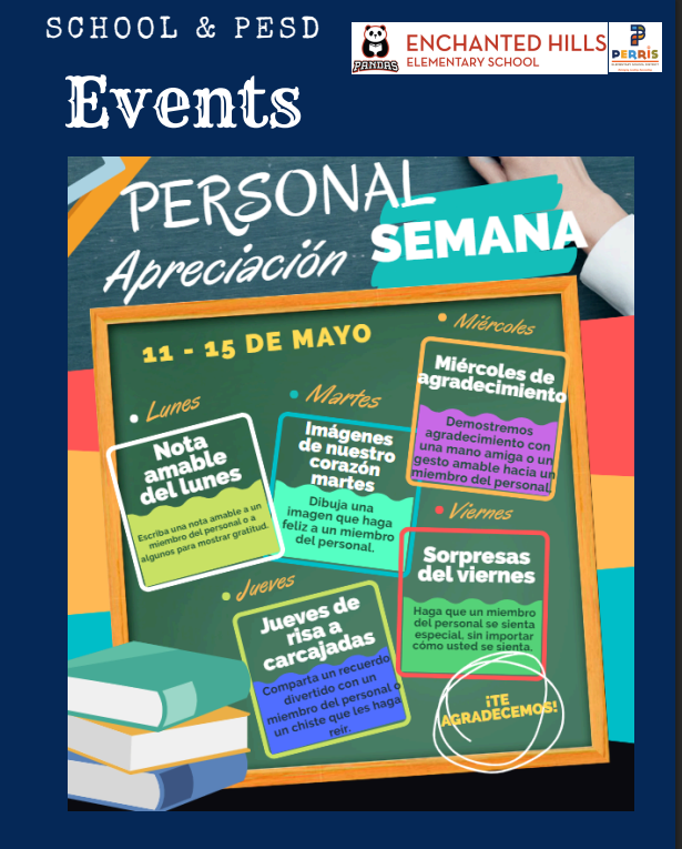 School Newsletter Page