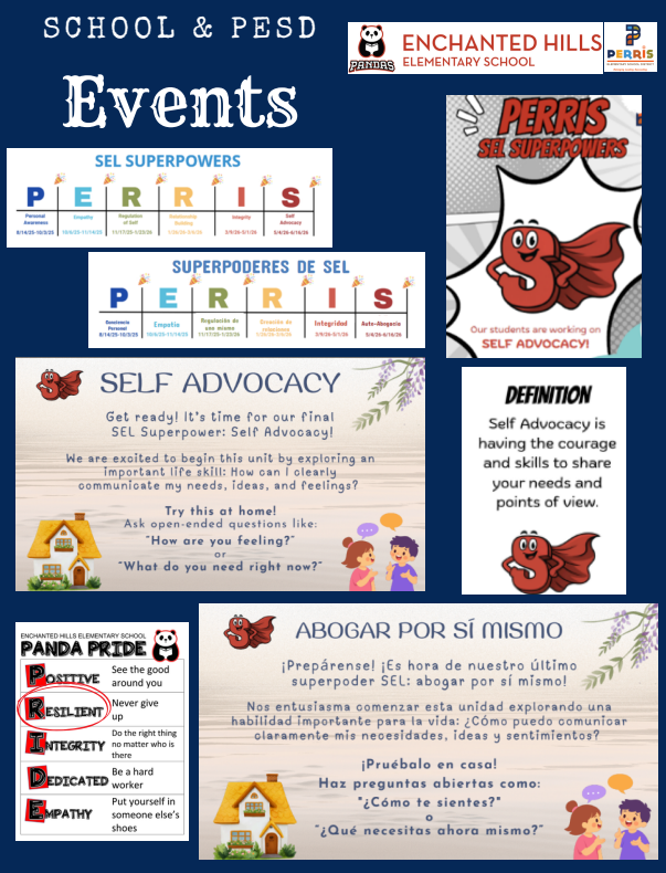 School Newsletter Page
