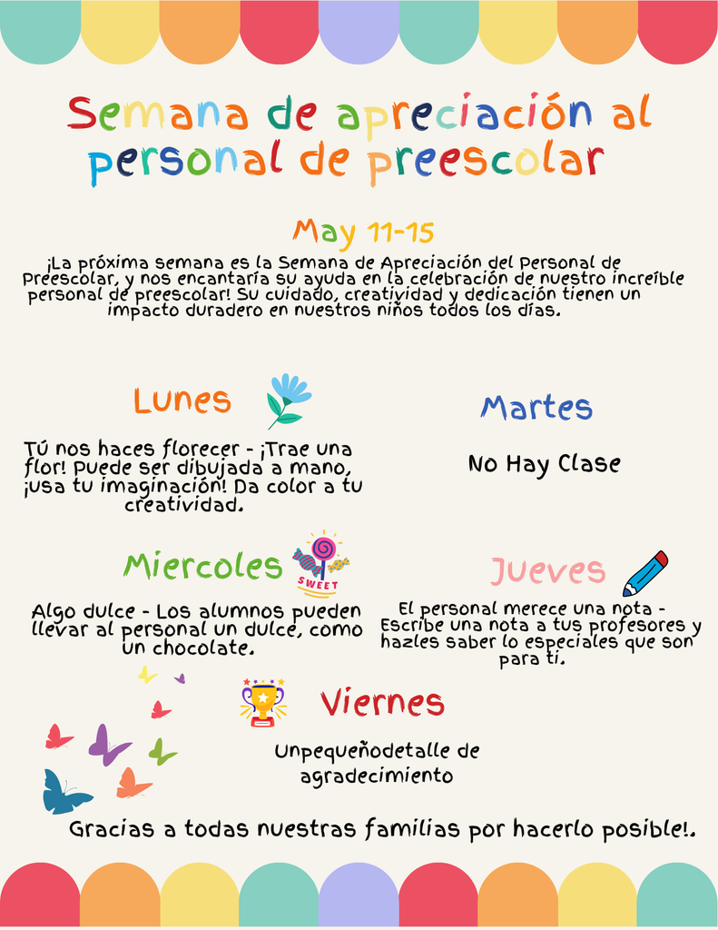 PRESCHOOL NEWSLETTER