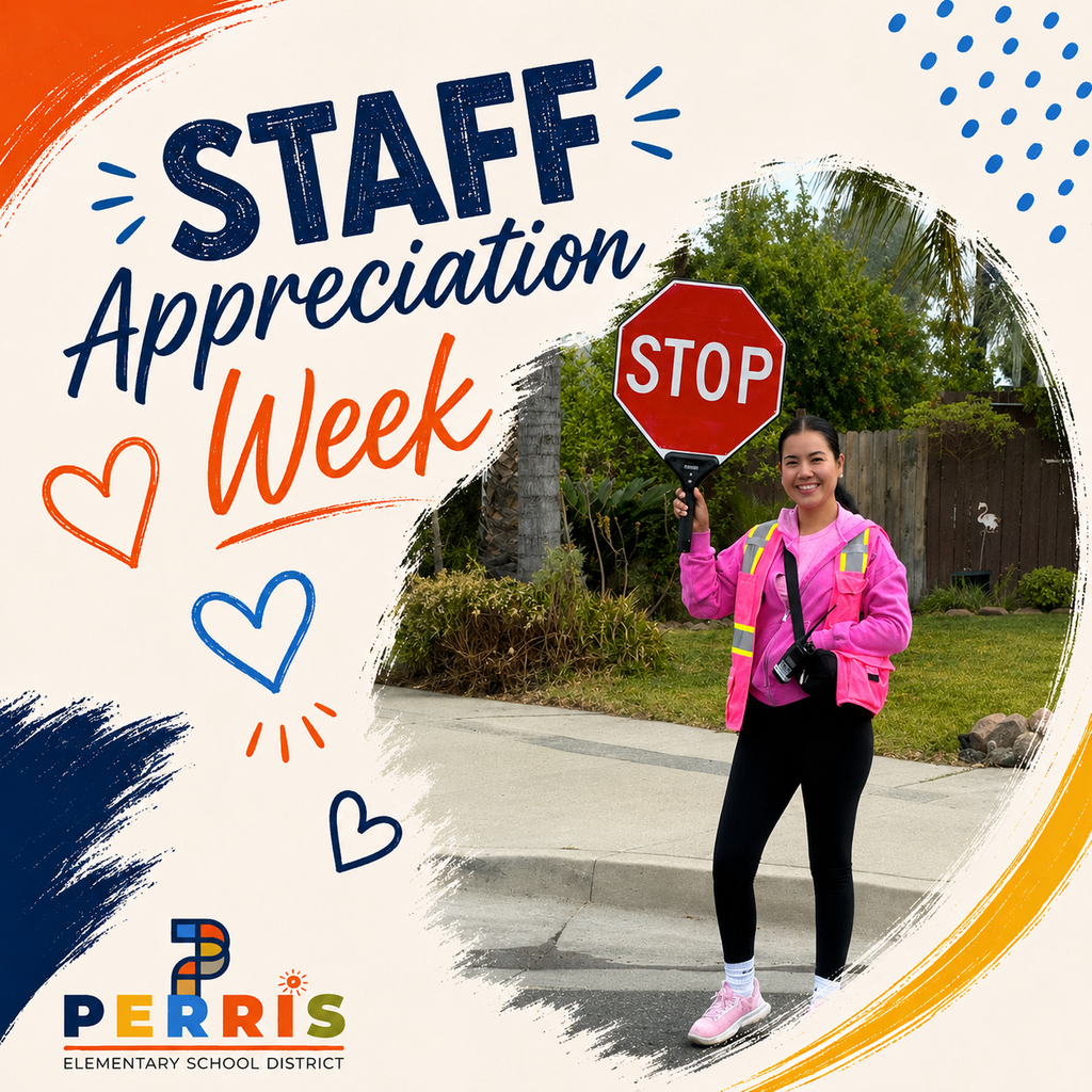 Staff Appreciation week crossing guard