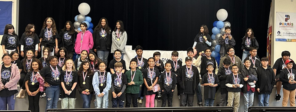 Clearwater Elementary Science Olympiad team