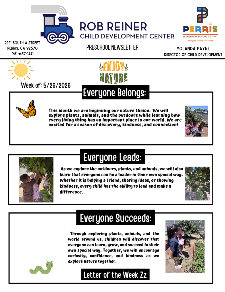 Preschool Newsletter