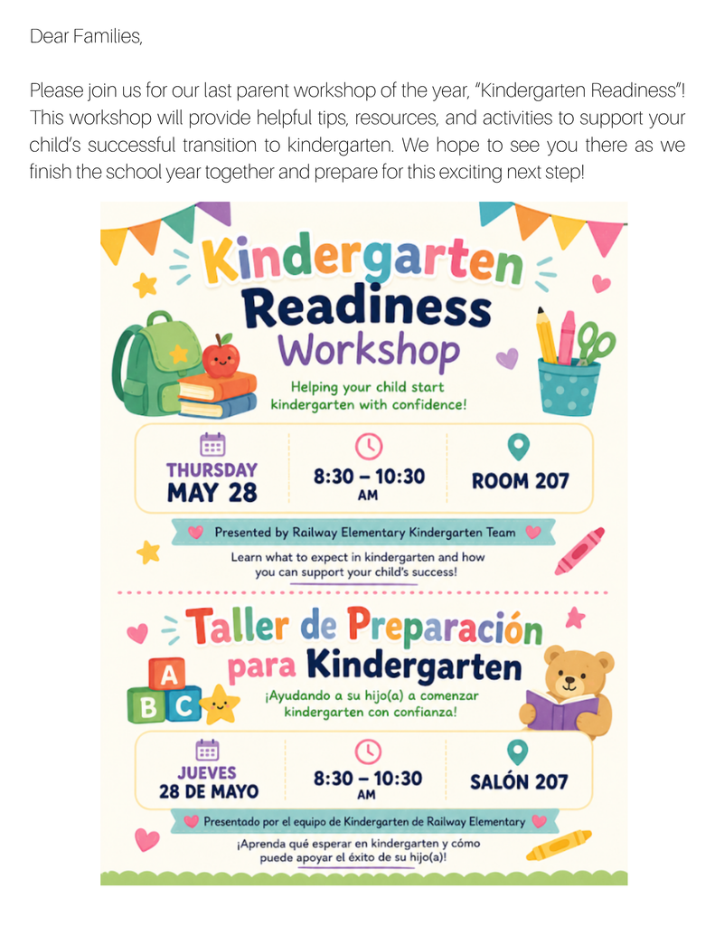 Preschool Newsletter