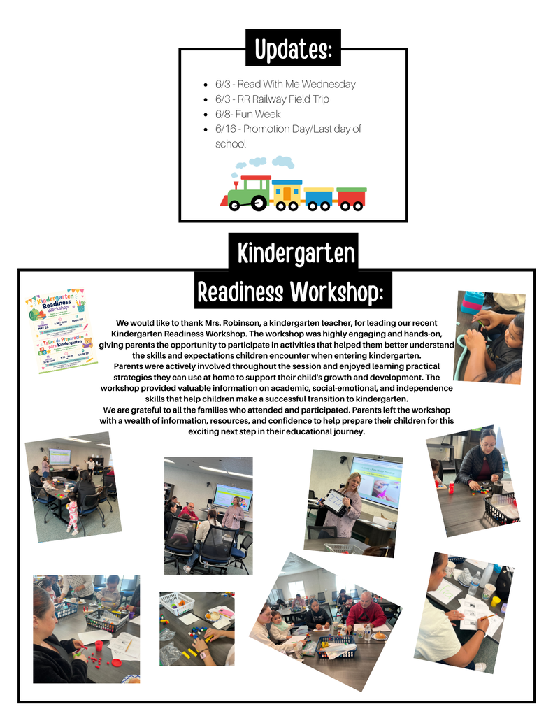 PRESCHOOL NEWSLETTER