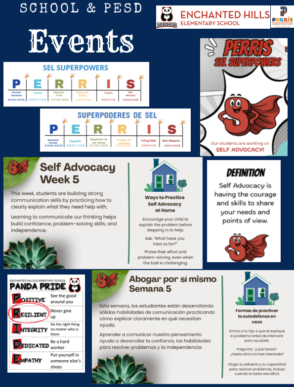 School Newsletter Page