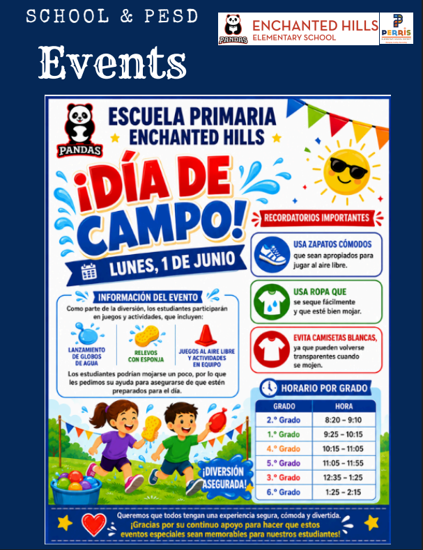 School Newsletter Page