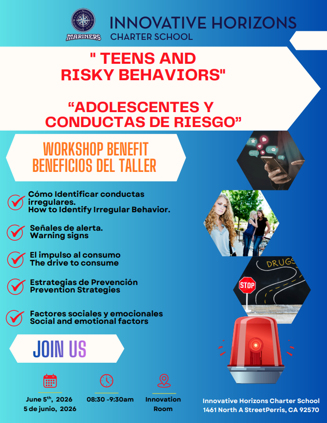 Teens and Risky Behaviors Workshop