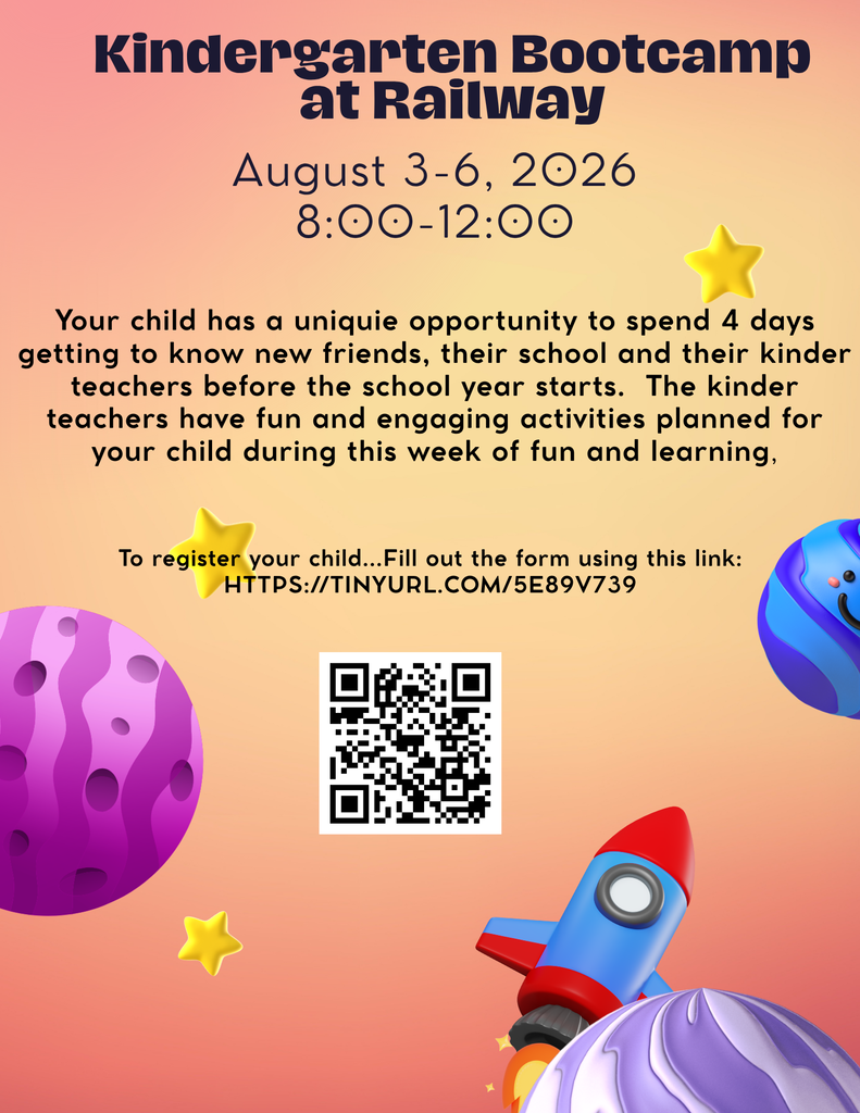 Railway Elementary Kindergarten Bootcamp