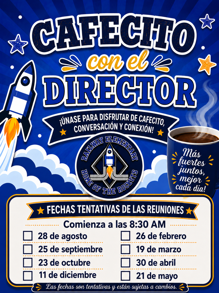 Coffee with Principal Spanish