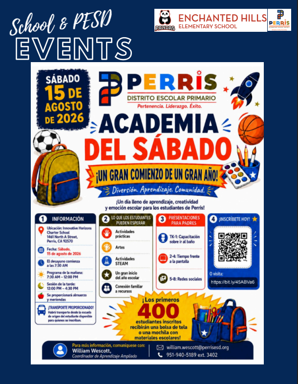 School Newsletter Page