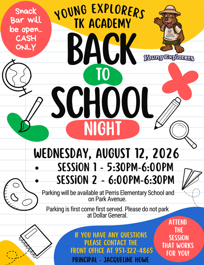 Back To School Night - English