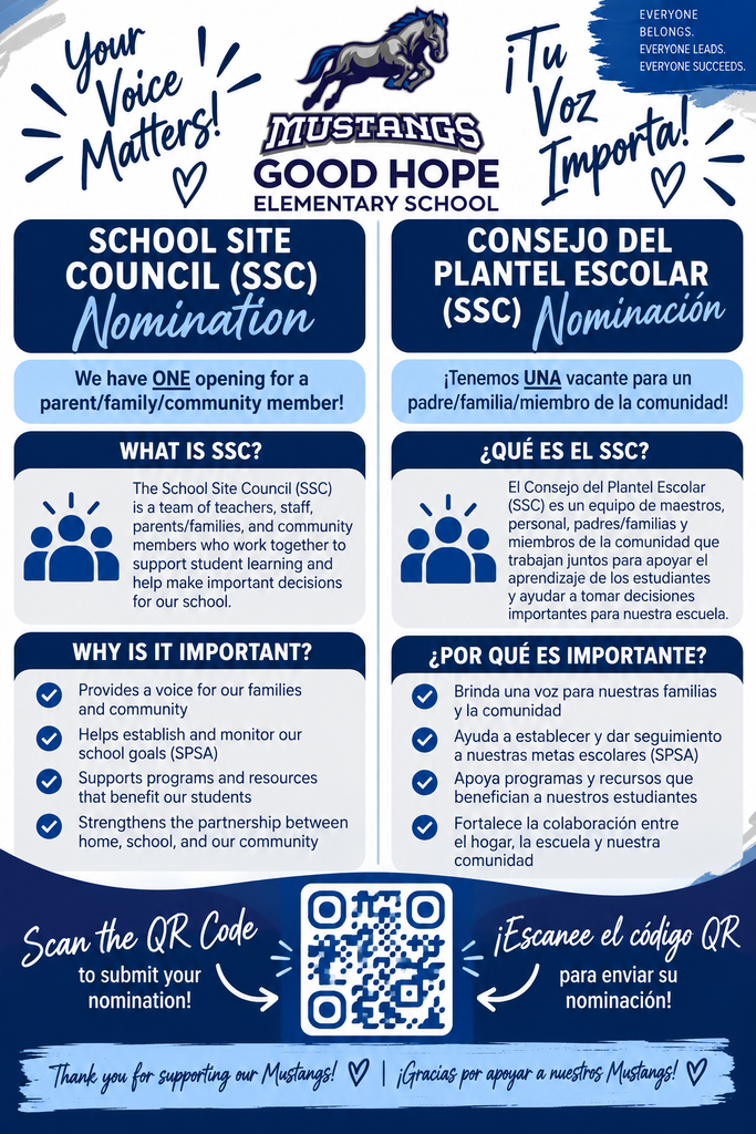 SSC Nomination FLyer