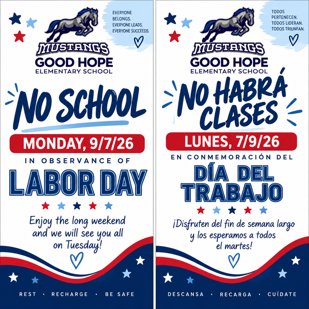 Labor Day NO SCHOOL SPA ENG