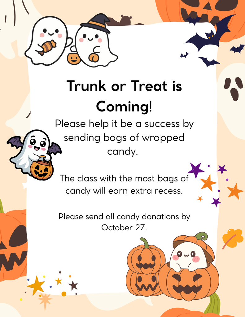 Trunk or Treat Contest