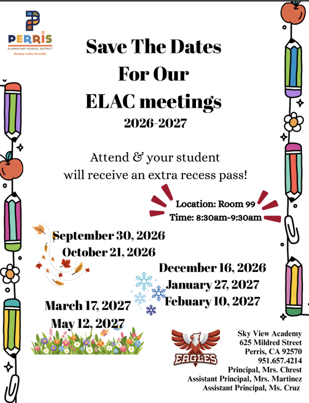 ELAC Meeting