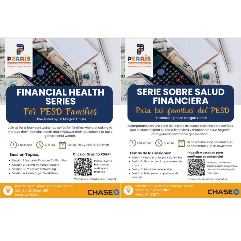 Chase financial workshop