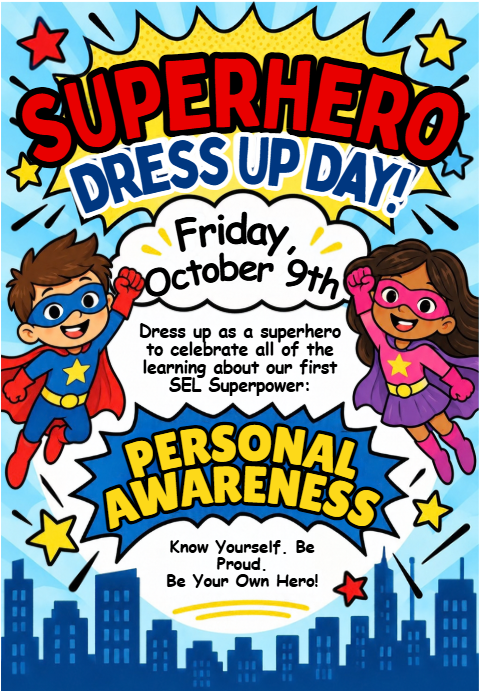 Superhero Spirit Day 10/9
