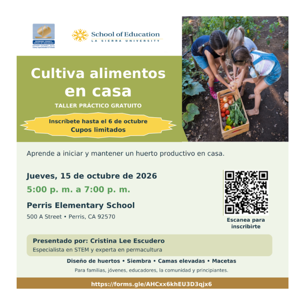 Grow at home workshop