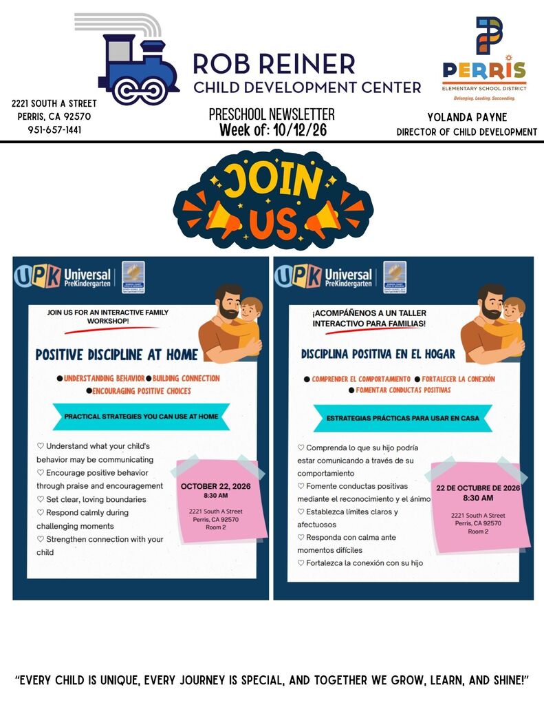 Preschool Newsletter