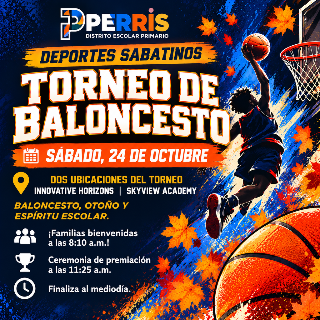 Tournament flyer in Spanish