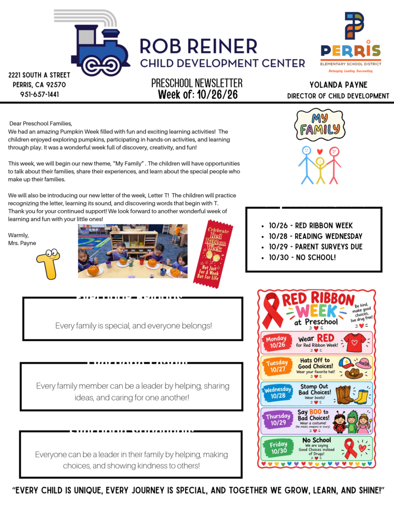 Preschool Newsletter