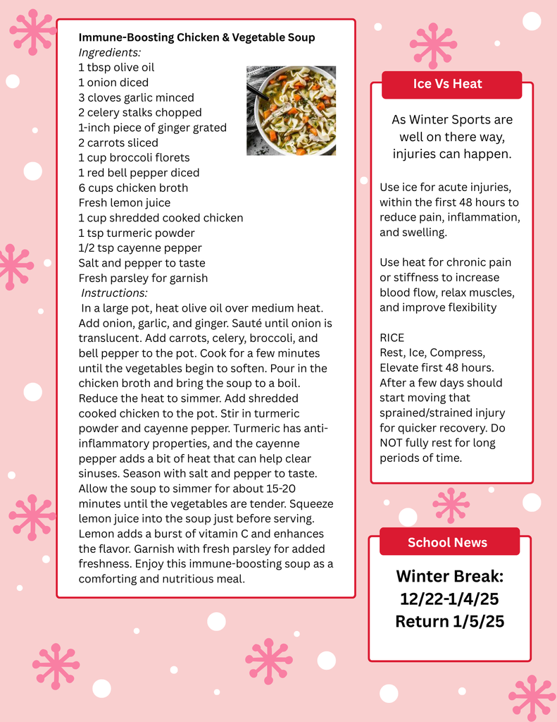 Chicken noodle soup recipe, winter break dates, Ice Vs Heat when to use