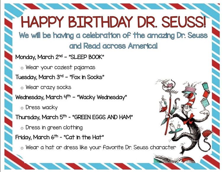 Dr Seuss week