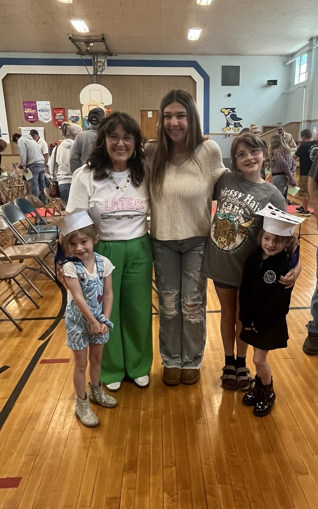 Mrs. J has taught all the Arend girls! 
