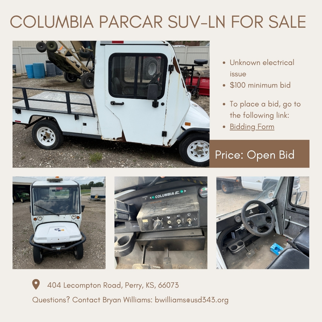 Columbia ParCar SUV-LN For Sale