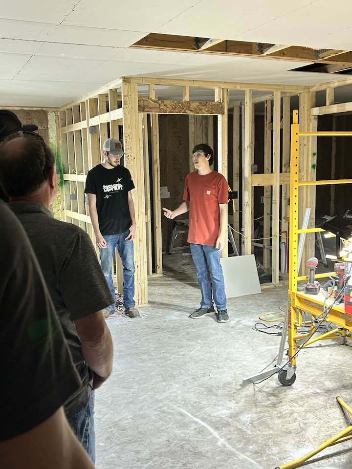 PC students presenting