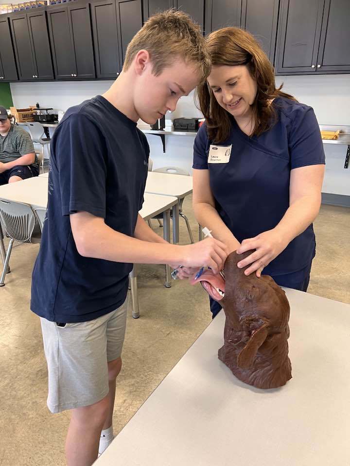 Student hands-on learning