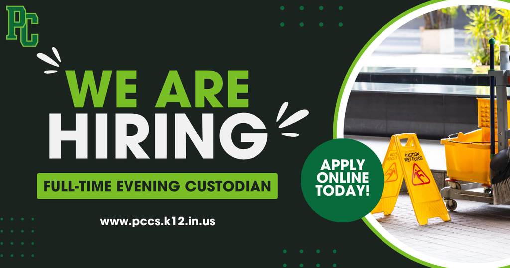 Hiring Full-Time Evening Custodian