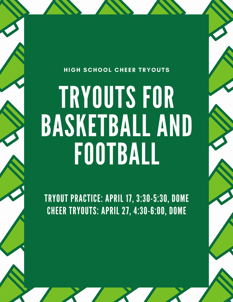 High School Cheer Tryouts