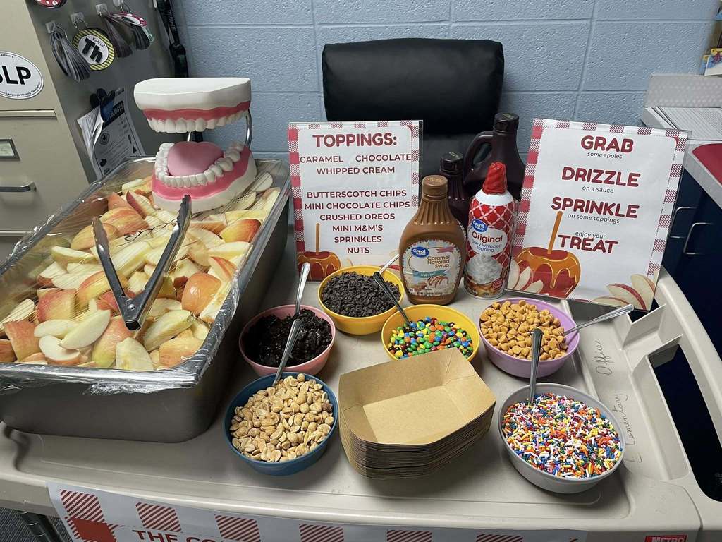 Communication Cafe & Rolling Pragmatic Pantry Caramel Apple Bar