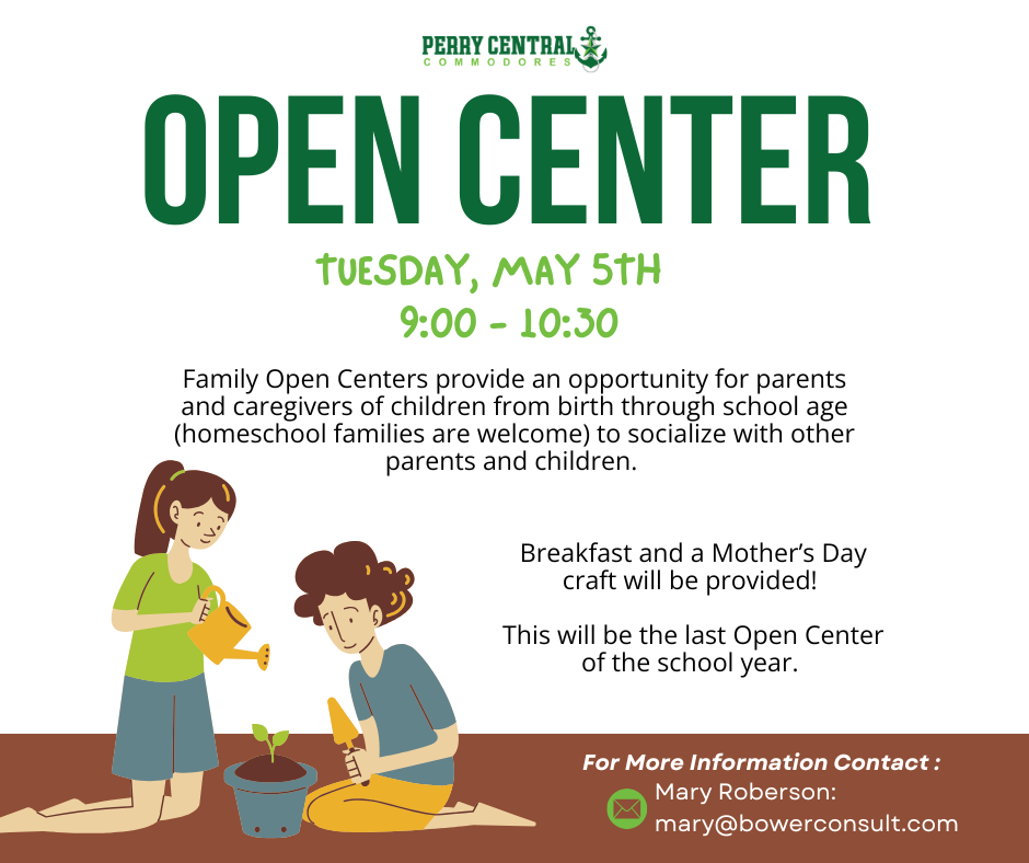 Family Open Center - May 5th