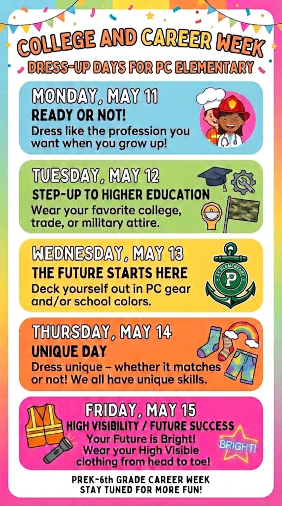 College and Career Dress up Days