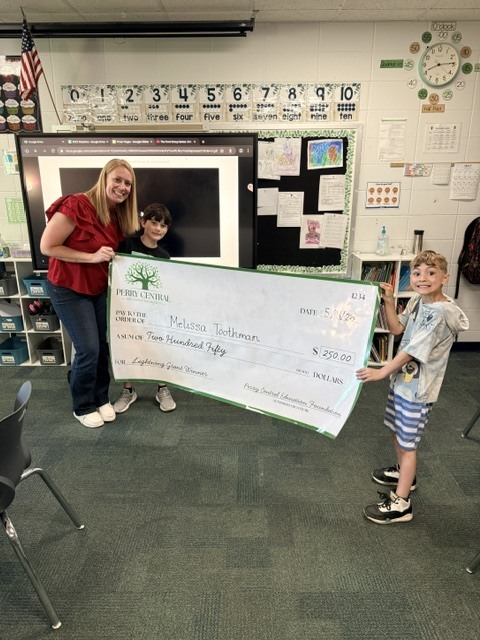 PCEF Lighting Grant Winner - Mrs. Melissa Toothman