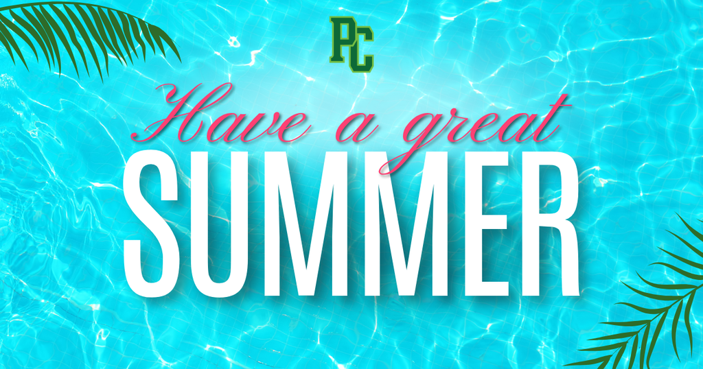 Have a great summer!  