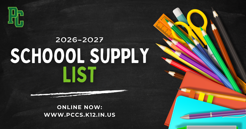 2026-2027 School Supply List