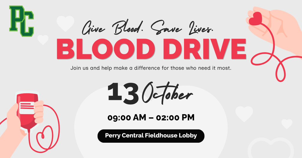 Blood Drive - October 13th