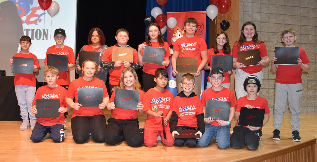 Our group of DARE graduates. 