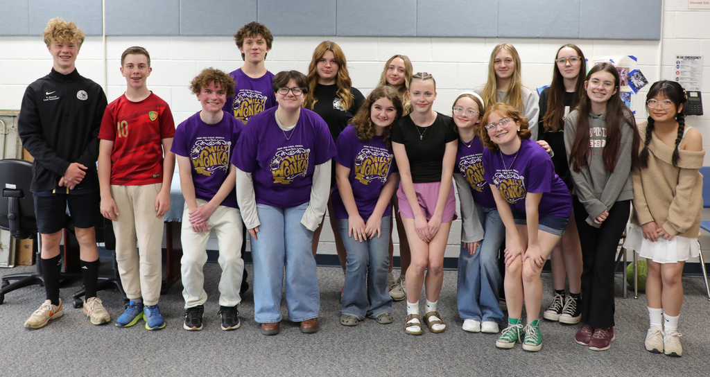 A group of high school students. 